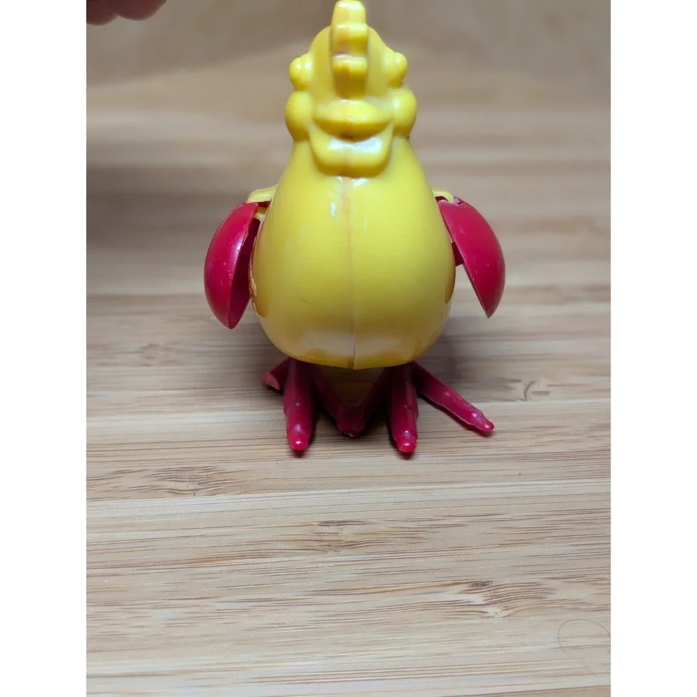 Vintage Marbe Egg Laying Yellow Chicken White Goose Toys - Playtime Productions